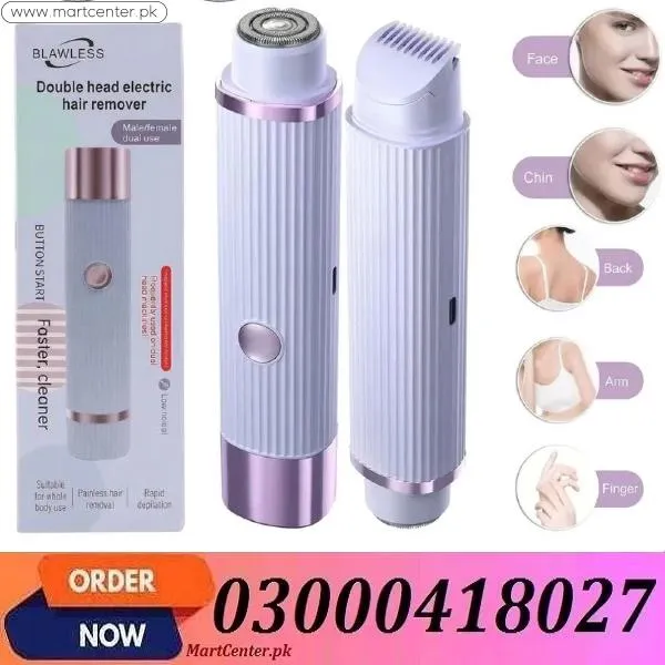 Lady Shaver and Trimmer 2 in 1 USB Rechargeable